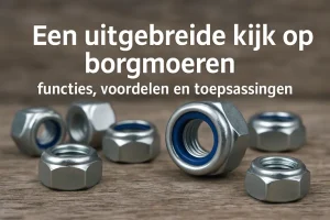 Een uitgebreide kijk op borgmoeren: functies, voordelen en toepassingen